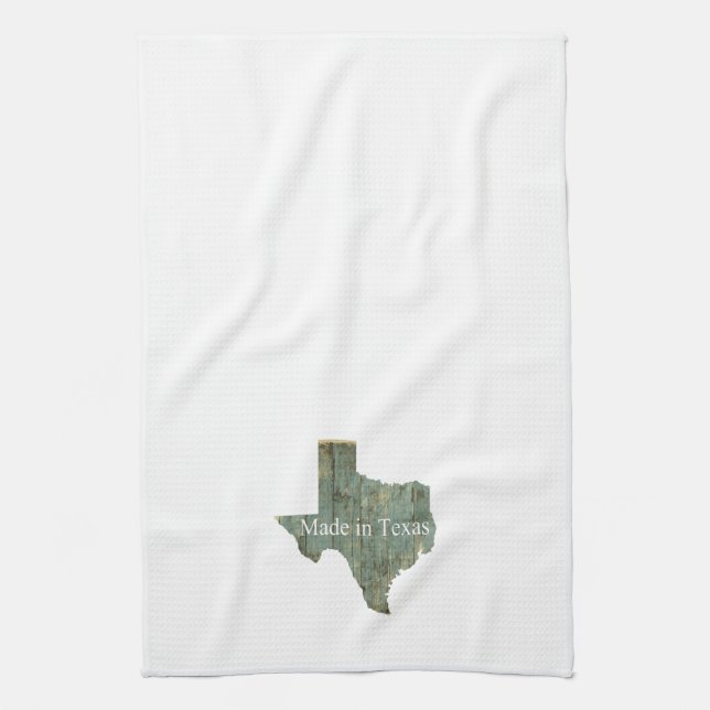Tillverkad i Texas Tea Towel Kitchen Towel Kökshandduk (Vertikal)