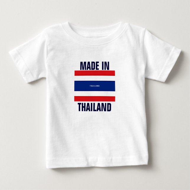Tillverkad i Thailand T Shirt (Framsida)