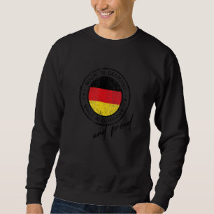 Tillverkad i Tyskland ich Liebe Deutschland Lång Ärmad Tröja