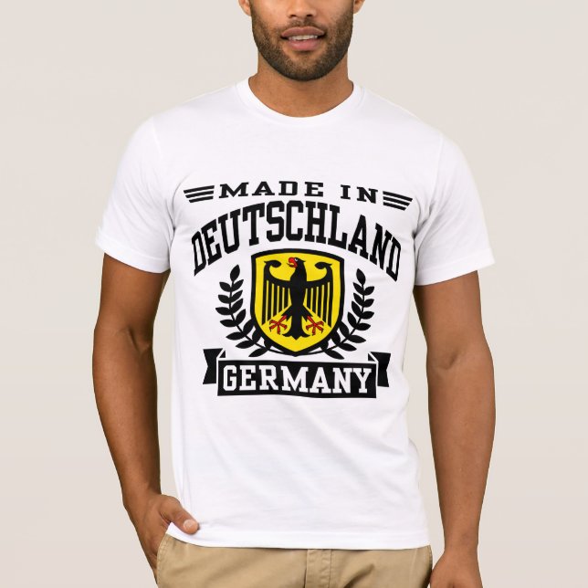 Tillverkad i Tyskland T Shirt (Framsida)