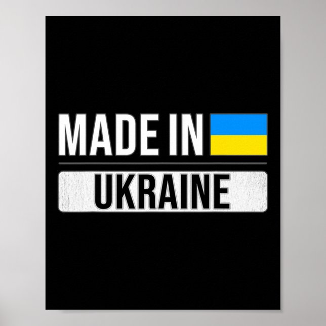 Tillverkad i Ukraina  Poster (Framsidan)