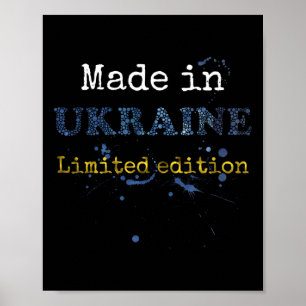 Tillverkad I Ukraina Tröja Begränsad Upplaga - Vin Poster