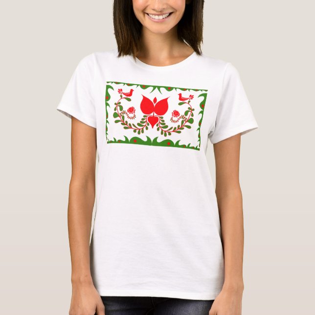 Tillverkad i Ungern T Shirt (Framsida)