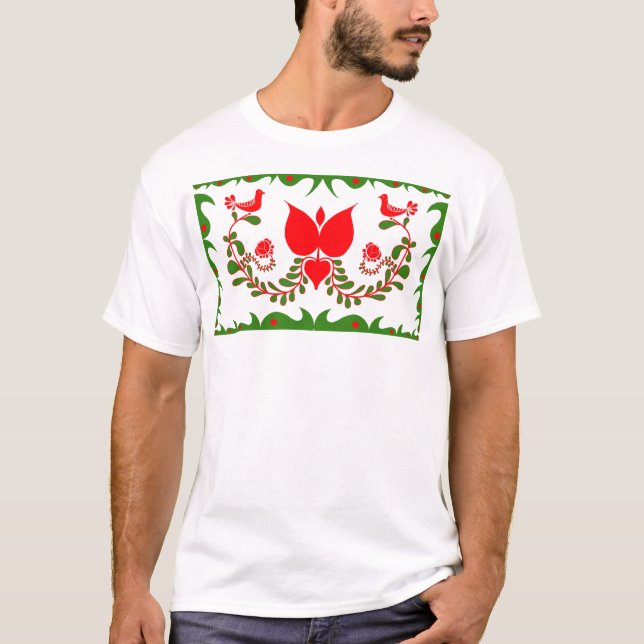 Tillverkad i Ungern T Shirt (Framsida)