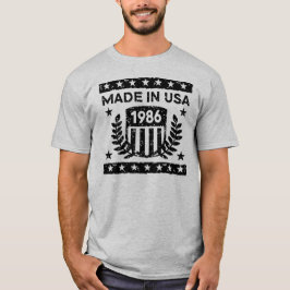 Tillverkad i USA 1986 Tee Shirt