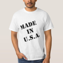 Tillverkad i USA Design T-Shirt