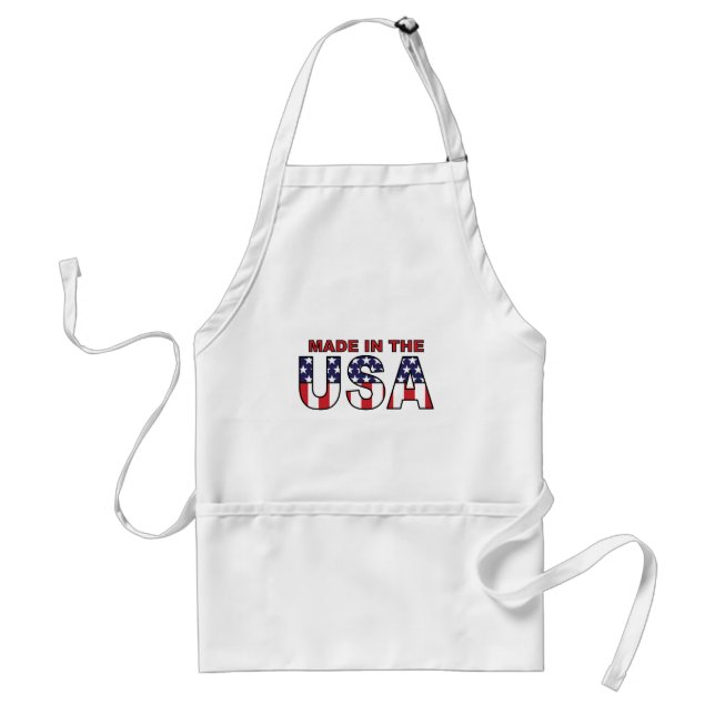 Tillverkad i USA Förkläde (Framsidan)