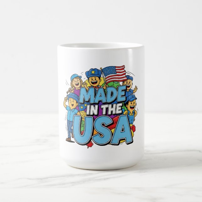 Tillverkad i USA Kaffemugg (Center)