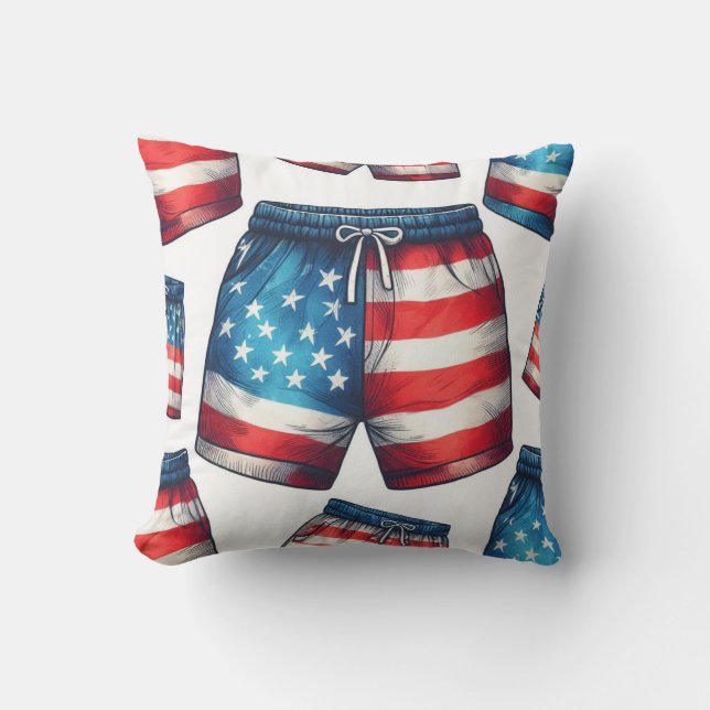Tillverkad i USA Kudde (Framsida)