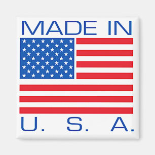 Tillverkad i USA Magnet
