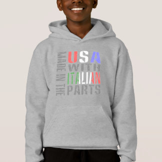 Tillverkad i USA med italienska delar Pojke T Shirt