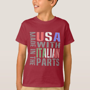 Tillverkad i USA med italienska delar T Shirt