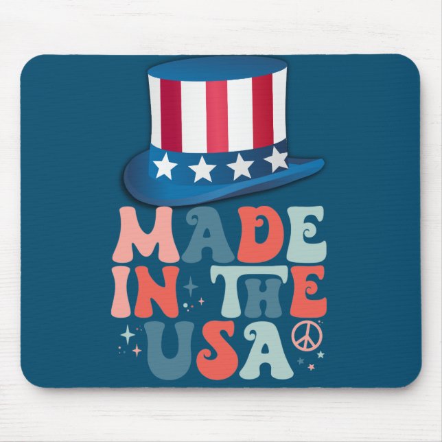 Tillverkad i USA Musmatta (Framsidan)