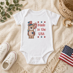 Tillverkad i USA Patriotisk T Shirt
