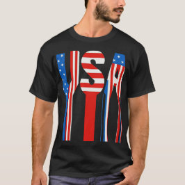 TILLVERKAD I USA T SHIRT