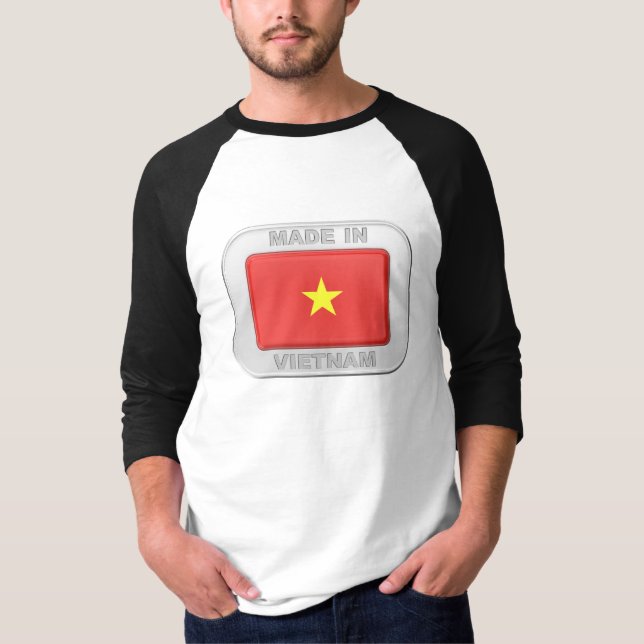 Tillverkad i Vietnam T Shirt (Framsida)