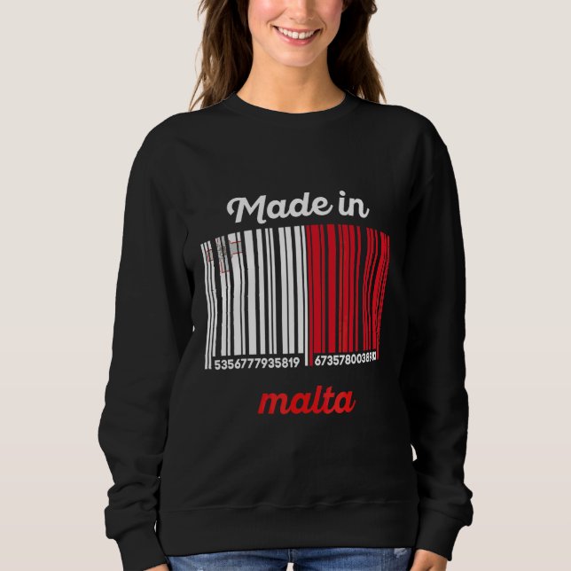 Tillverkad Malta T Shirt (Framsida)