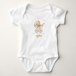 Tillverkad Med Kärlek Babyblus · Gammaldags Vagn T Shirt
