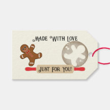 Tillverkad med Kärlek Gift-Märkre Rullande stift