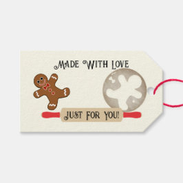 Tillverkad med Kärlek Gift-Märkre Rullande stift Presentetikett