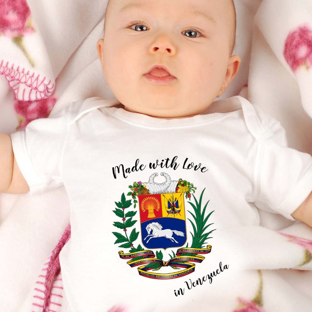 Tillverkad med Kärlek i Venezuela/Venezuelas flagg T Shirt (Skapare uppladdad)