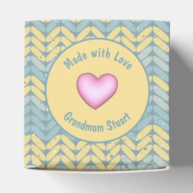 Tillverkad med Kärlek KnISSIS Crochet Yarn Anpassn Presentaskar (Överdel)