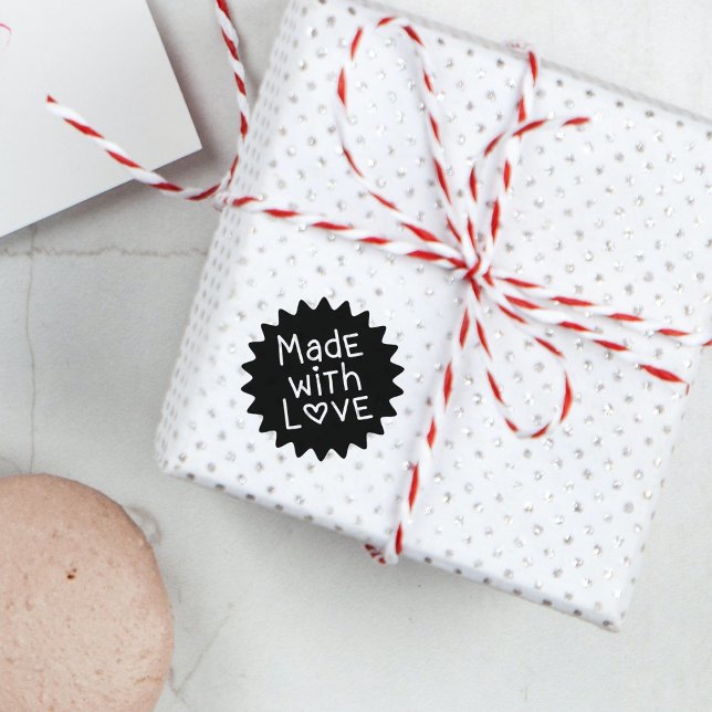 Tillverkad med Kärlek, småföretag, Stämpel (Skapare uppladdad)