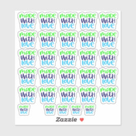 Tillverkad med Kärlek - vinylmärkning Klistermärken