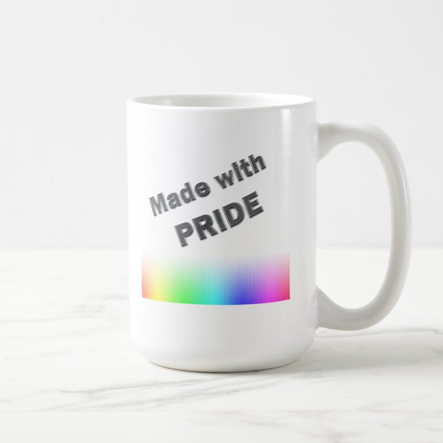 Tillverkad med Pride Kaffemugg (Höger)
