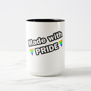 Tillverkad med Pride Två-Tonad Mugg