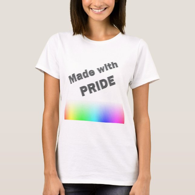 Tillverkad med stolthet tee shirt (Framsida)
