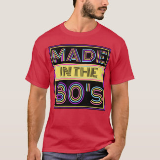 TILLVERKAD PÅ 80-TALET flicka T Shirt