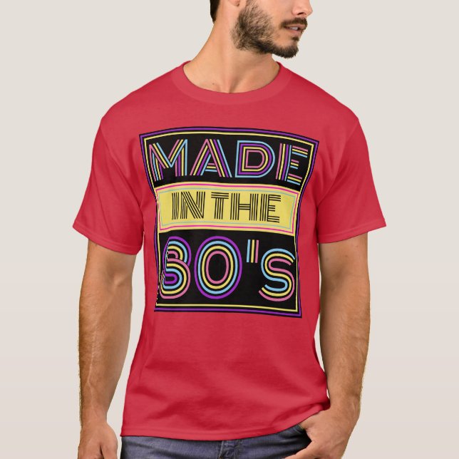 TILLVERKAD PÅ 80-TALET flicka T Shirt (Framsida)
