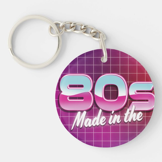Tillverkad på 80-talet magnet (Framsidan)