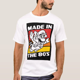tillverkad på 80-talet Mario T Shirt