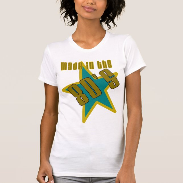tillverkad på 80-talet t shirt (Framsida)