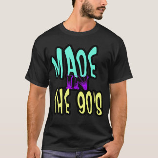 Tillverkad på 90-talet familj t shirt