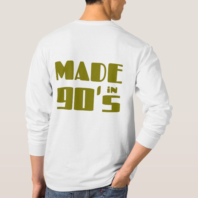 Tillverkad på 90-talet t shirt (Baksida)