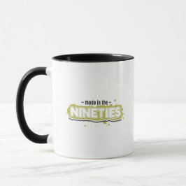 Tillverkad på nittiotalet mugg