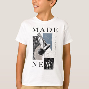 Tillverkad på nytt 2 Korinthierbrevet 5:17 Kristet T Shirt