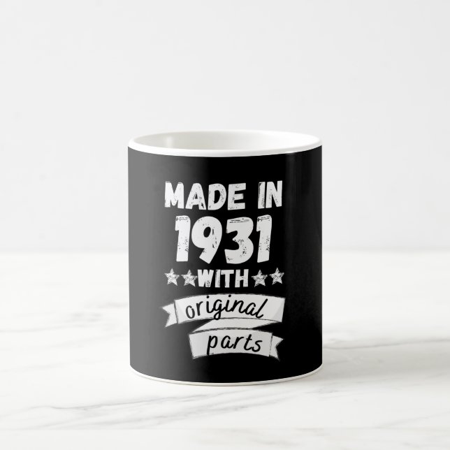 tillverkade 1931 med originaldelar, kaffemugg (Center)