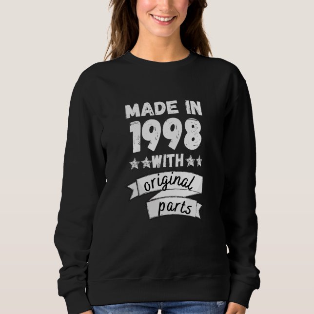 tillverkade 1998 med originaldelar, t shirt (Framsida)