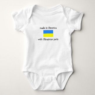 tillverkade i Amerika med ukrainska delar T-shirt