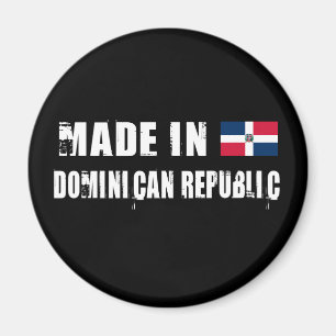Tillverkade i Dominikanska republiken Magnet