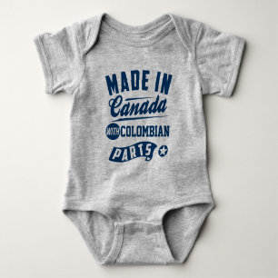 Tillverkade i Kanada med colombianska delar Tee Shirt