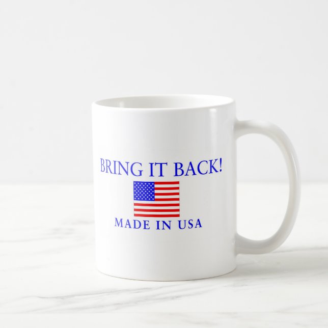 Tillverkade i USA Kaffemugg (Höger)