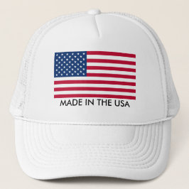 Tillverkade i USA med Flagga Keps