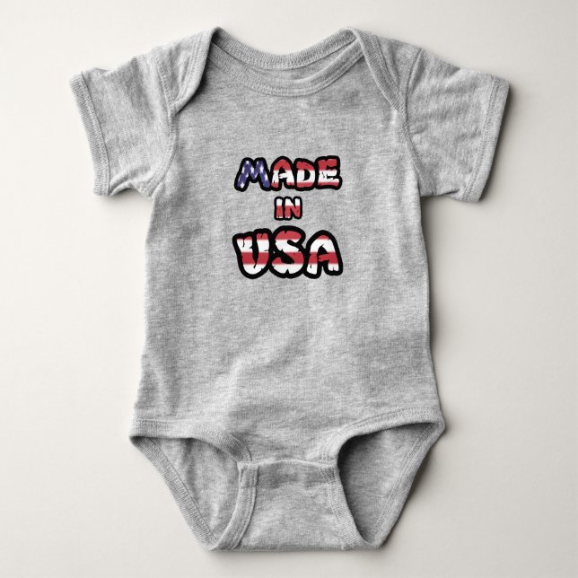 Tillverkade i USA T Shirt (Framsida)