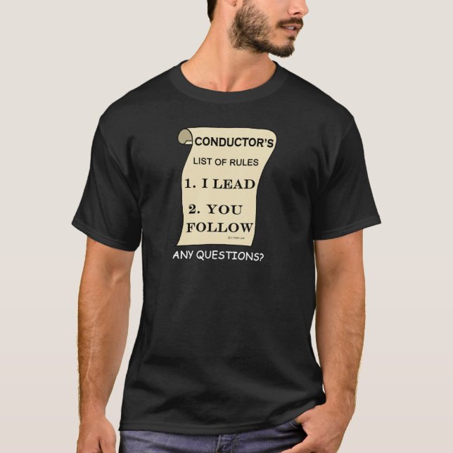 Tillverkarlista över Regler Tee Shirt (Framsida)