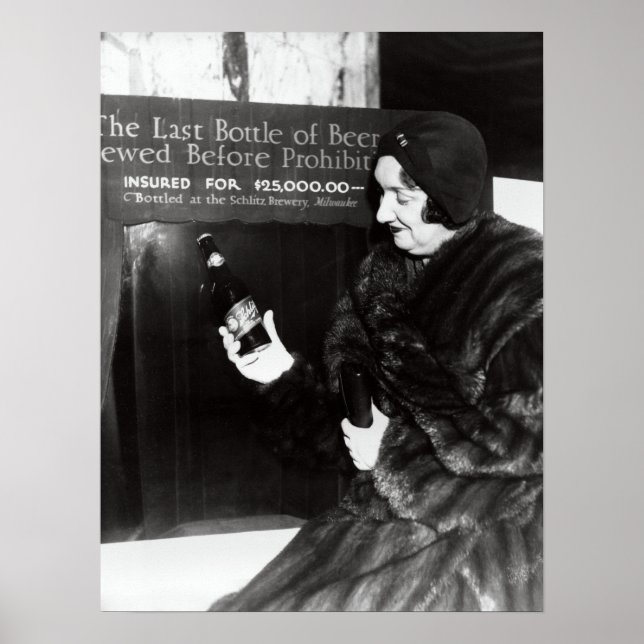 TILLVERKNINGSUPPHÄVANDEN FÖRE FÖRBUDET 1920 POSTER (Framsidan)